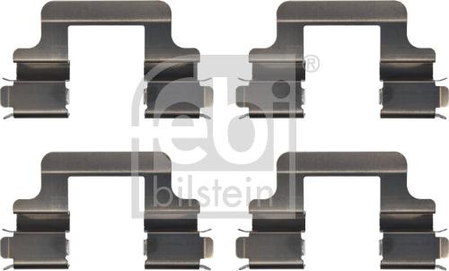 Febi Bilstein 181485 - Set accesorii, placute frana aaoparts.ro