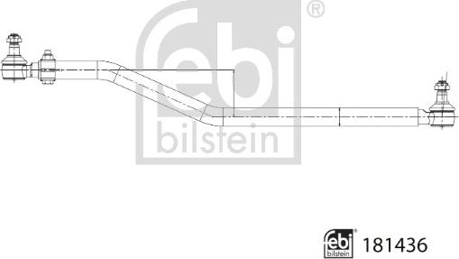 Febi Bilstein 181436 - Bieleta, directie aaoparts.ro