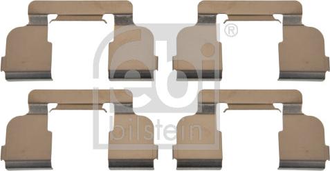 FEBI Bilstein 181086 - Set accesorii, placute frana aaoparts.ro