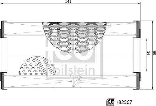 Febi Bilstein 182567 - Filtru ulei aaoparts.ro