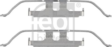 Febi Bilstein 182243 - Set accesorii, placute frana aaoparts.ro