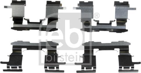 Febi Bilstein 182755 - Set accesorii, placute frana aaoparts.ro