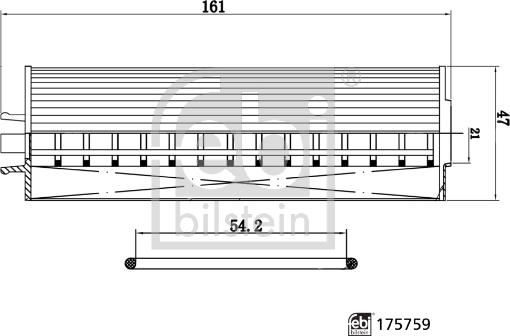 Febi Bilstein 175759 - Filtru ulei aaoparts.ro