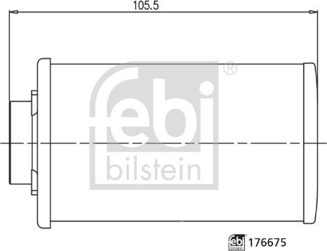 Febi Bilstein 176675 - Filtru hidraulic, cutie de viteze automata aaoparts.ro