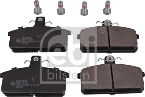 Febi Bilstein 170857 - Set placute frana,frana disc aaoparts.ro