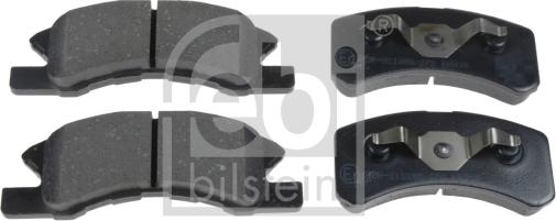 Febi Bilstein 170246 - Set placute frana,frana disc aaoparts.ro