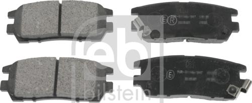 Febi Bilstein 170239 - Set placute frana,frana disc aaoparts.ro