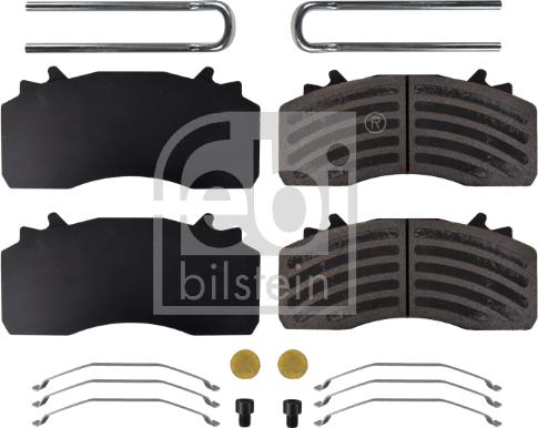 Febi Bilstein 171240 - Set placute frana,frana disc aaoparts.ro