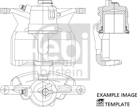 Febi Bilstein 178049 - Etrier frana aaoparts.ro