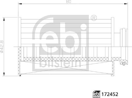 Febi Bilstein 172452 - Filtru aditiv aaoparts.ro