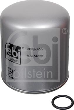 Febi Bilstein 34322 - Element filtrant uscator aer, compresor aaoparts.ro