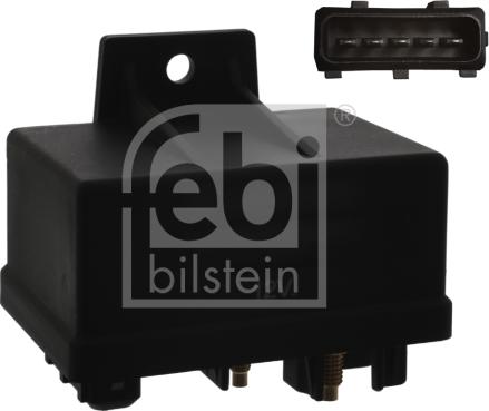 Febi Bilstein 38725 - Releu,instalatia de comanda bujii incandescente aaoparts.ro