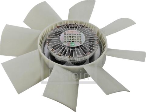 Febi Bilstein 21047 - Ventilator, radiator aaoparts.ro