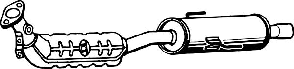 Fenno P9518CAT - Catalizator aaoparts.ro