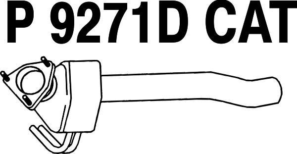 Fenno P9271DCAT - Catalizator aaoparts.ro