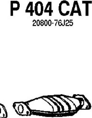 Fenno P404CAT - Catalizator aaoparts.ro