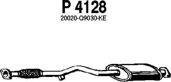 Fenno P4128 - Toba esapamet intermediara aaoparts.ro