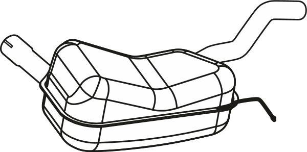 Fenno P57074 - Toba esapamet intermediara aaoparts.ro