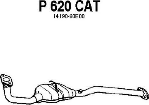 Fenno P620CAT - Catalizator aaoparts.ro