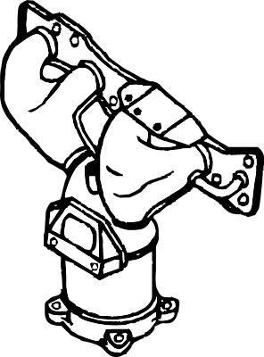 Fenno P627CAT - Catalizator aaoparts.ro