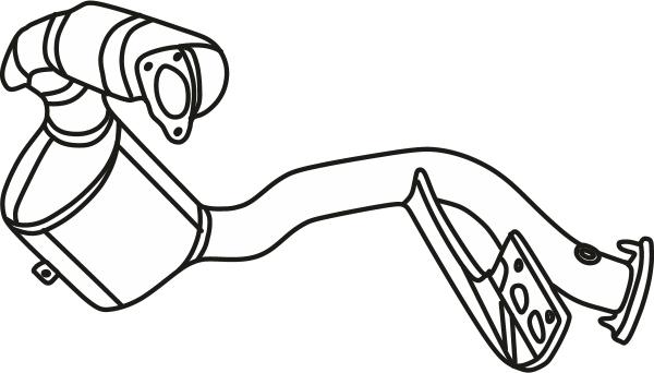 Fenno P8009DCAT - Catalizator aaoparts.ro