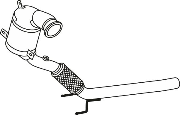 Fenno P8135CAT - Catalizator aaoparts.ro