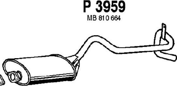 Fenno P3959 - Toba esapament finala aaoparts.ro