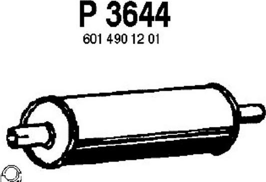 Fenno P3644 - Toba esapamet intermediara aaoparts.ro