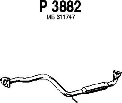 Fenno P3882 - Toba esapamet intermediara aaoparts.ro