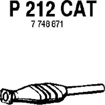 Fenno P212CAT - Catalizator aaoparts.ro