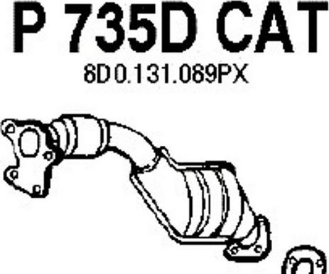 Fenno P735DCAT - Catalizator aaoparts.ro