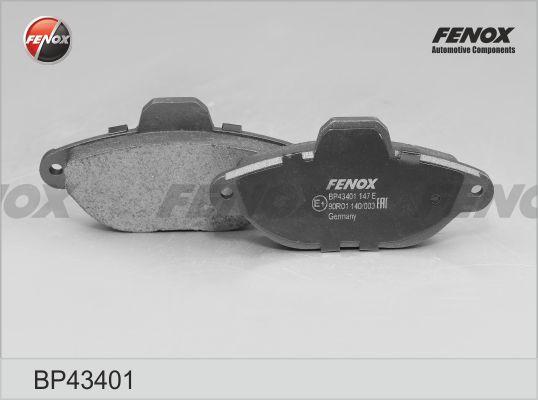 Fenox BP43401 - Set placute frana,frana disc aaoparts.ro