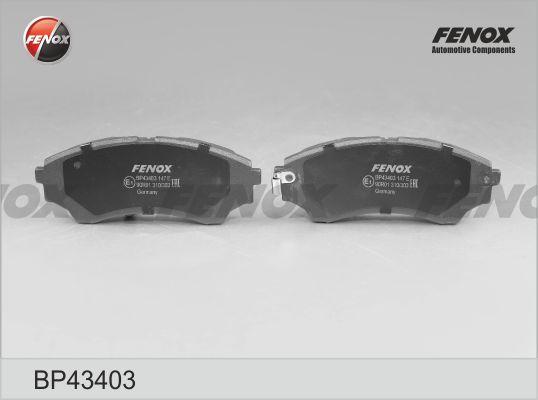 Fenox BP43403 - Set placute frana,frana disc aaoparts.ro