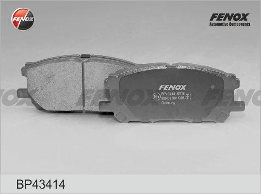 Fenox BP43414 - Set placute frana,frana disc aaoparts.ro