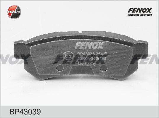 Fenox BP43039 - Set placute frana,frana disc aaoparts.ro