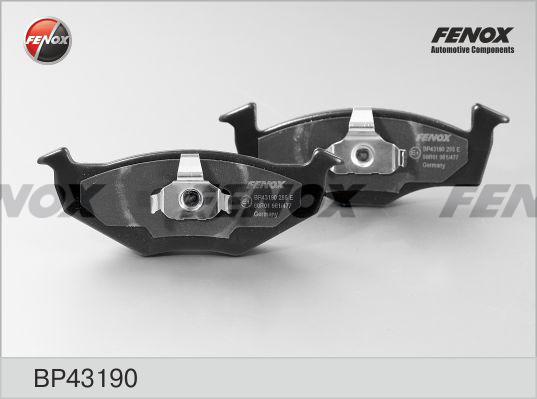Fenox BP43190 - Set placute frana,frana disc aaoparts.ro