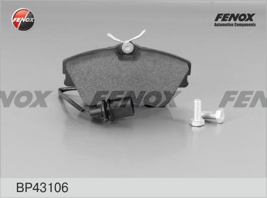 Fenox BP43106 - Set placute frana,frana disc aaoparts.ro
