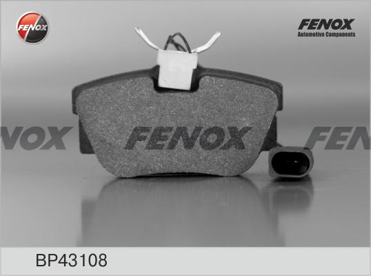 Fenox BP43108 - Set placute frana,frana disc aaoparts.ro