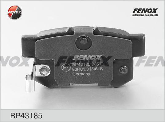 Fenox BP43185 - Set placute frana,frana disc aaoparts.ro