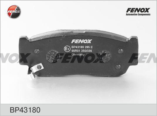 Fenox BP43180 - Set placute frana,frana disc aaoparts.ro
