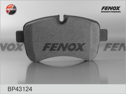 Fenox BP43124 - Set placute frana,frana disc aaoparts.ro