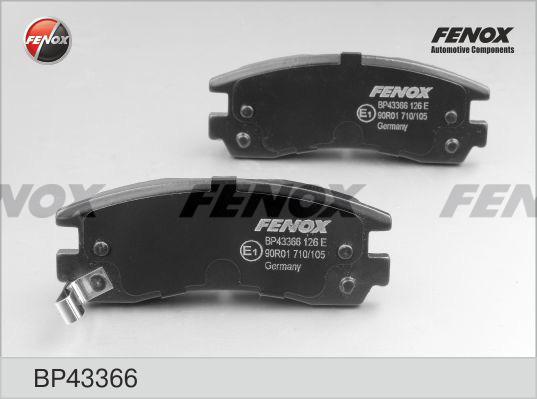 Fenox BP43366 - Set placute frana,frana disc aaoparts.ro