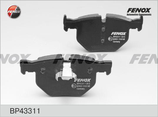 Fenox BP43311 - Set placute frana,frana disc aaoparts.ro