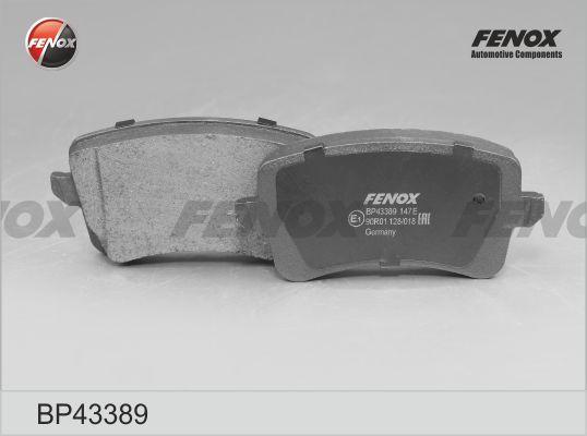 Fenox BP43389 - Set placute frana,frana disc aaoparts.ro