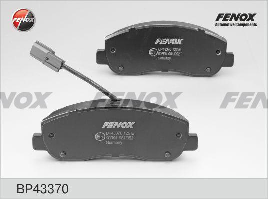 Fenox BP43370 - Set placute frana,frana disc aaoparts.ro