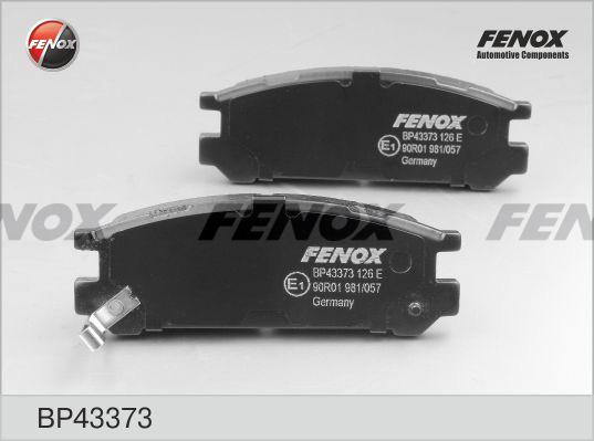 Fenox BP43373 - Set placute frana,frana disc aaoparts.ro