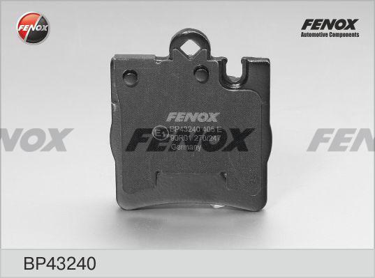 Fenox BP43240 - Set placute frana,frana disc aaoparts.ro