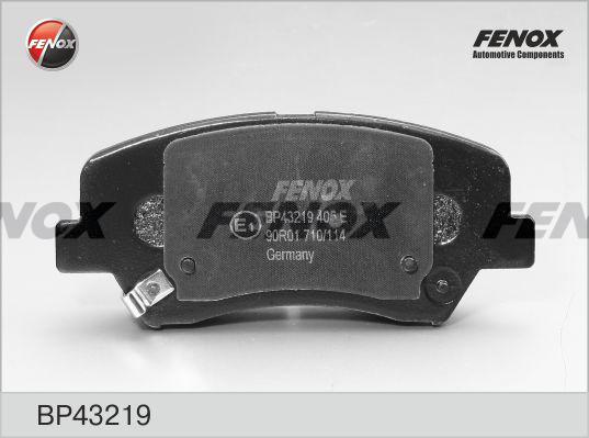 Fenox BP43219 - Set placute frana,frana disc aaoparts.ro