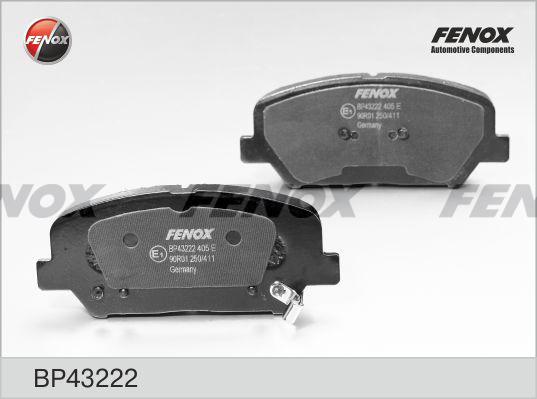 Fenox BP43222 - Set placute frana,frana disc aaoparts.ro