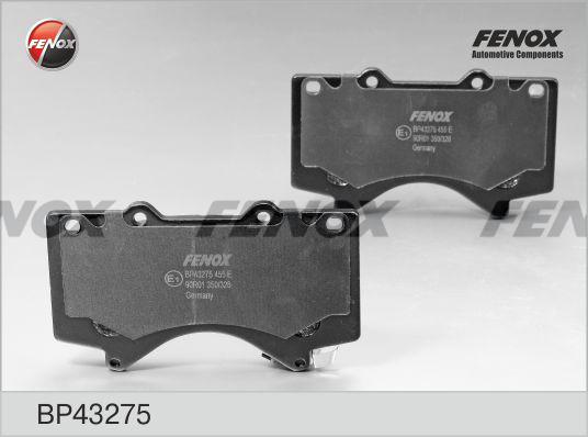 Fenox BP43275 - Set placute frana,frana disc aaoparts.ro